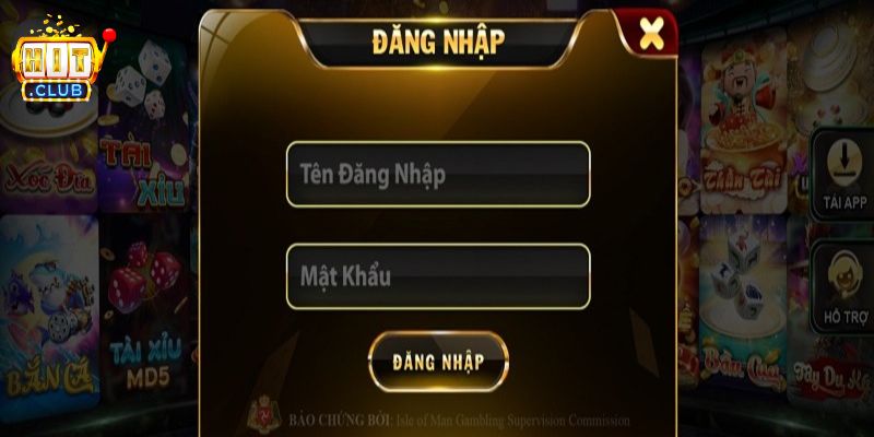 hitclub Cách đăng nhập nền tảng cá cược chi tiết